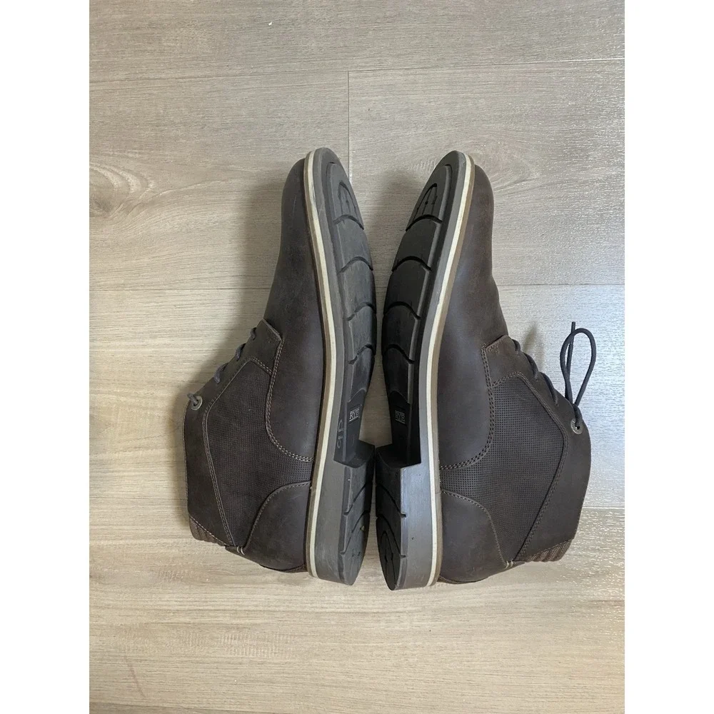 Rye by Hawker Rye Men's‎ Boots Brown Lace Up Chukka Boots US 10